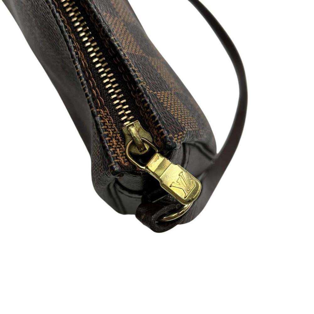 LOUIS VUITTON Brown Damier Canvas Pouch - Picture 7 of 10